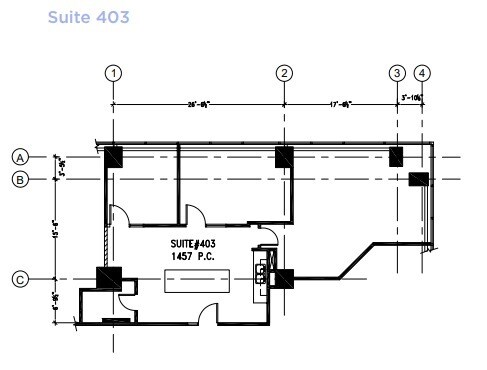 1819 Boul René-Lévesque O, Montréal, QC en alquiler Plano de la planta- Imagen 1 de 1
