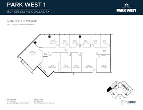 1501-1507 Lyndon B Johnson Fwy, Dallas, TX en alquiler Plano de la planta- Imagen 2 de 2