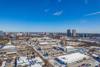 201 Wicksteed Ave, Toronto, ON - VISTA AÉREA  vista de mapa