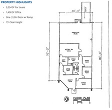 1517 W Carrier Pky, Grand Prairie, TX en alquiler Plano de la planta- Imagen 1 de 1