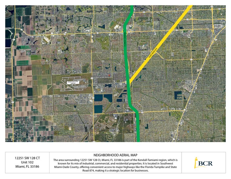 12251 SW 128th Ct, Miami, FL en venta - Vista aérea - Imagen 2 de 3