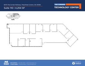 6075 The Corners Pky, Peachtree Corners, GA en alquiler Plano de la planta- Imagen 1 de 1