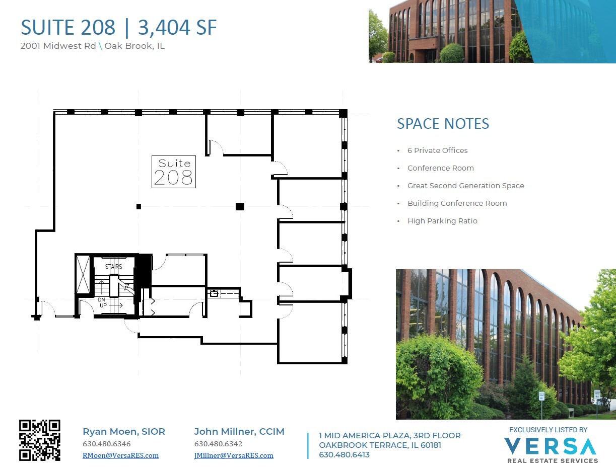 2001 Midwest Rd, Oak Brook, IL en alquiler Plano de la planta- Imagen 1 de 1