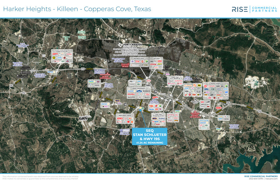 Highway 195 & Stan Schlueter Loop, Killeen, TX en alquiler - Vista aérea - Imagen 2 de 4