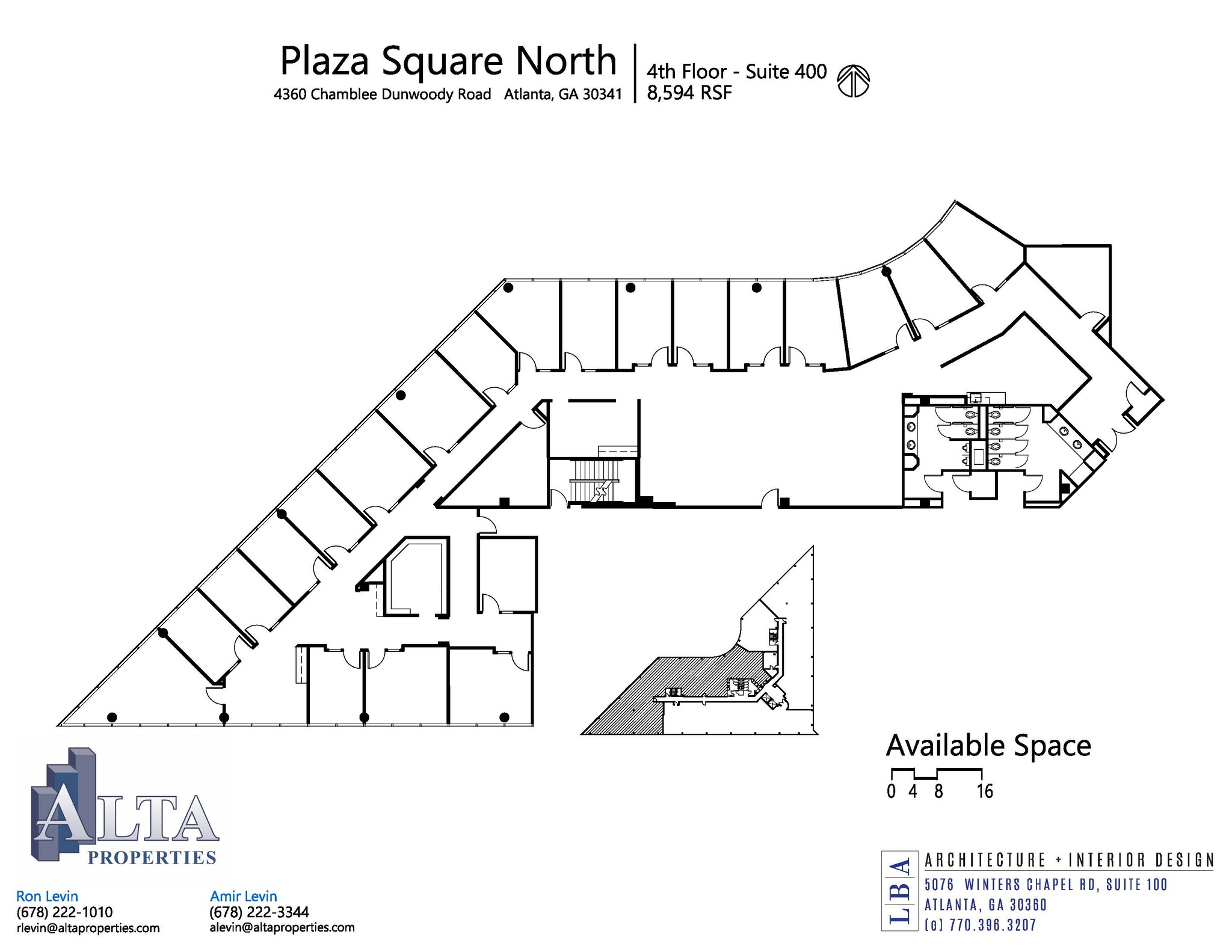 4360 Chamblee Dunwoody Rd, Atlanta, GA en alquiler Plano de la planta- Imagen 1 de 2