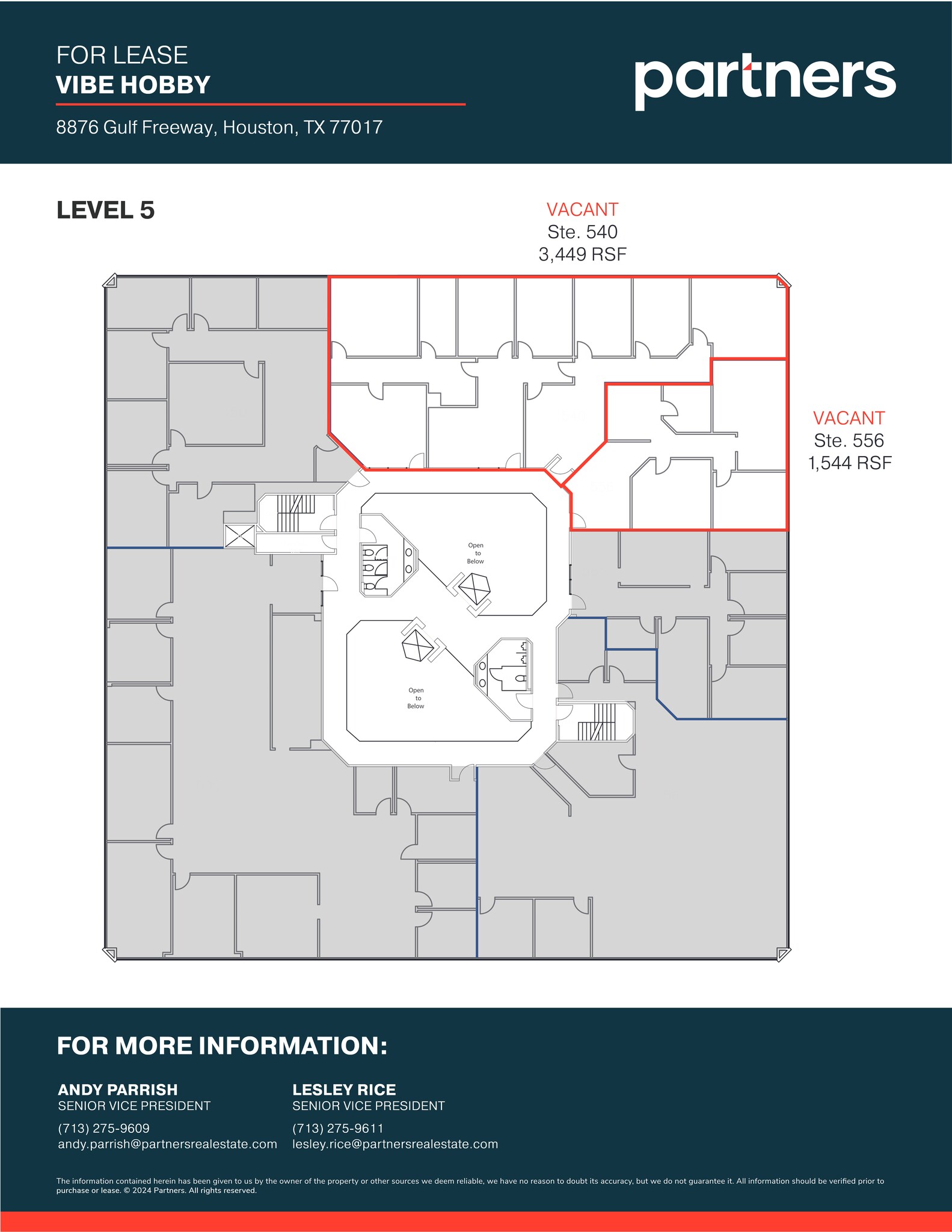 8866 Gulf Fwy, Houston, TX en alquiler Plano del sitio- Imagen 1 de 1