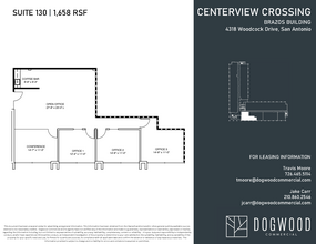 4538 Centerview Dr, San Antonio, TX en alquiler Plano de la planta- Imagen 1 de 1