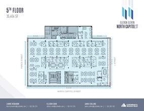 1111 N Capitol St NE, Washington, DC en alquiler Plano de la planta- Imagen 1 de 3