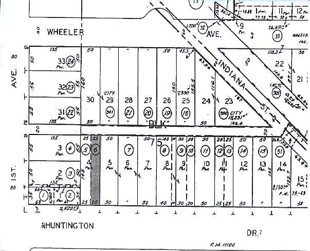 115 E Huntington Dr, Arcadia, CA en venta - Plano de solar - Imagen 2 de 4