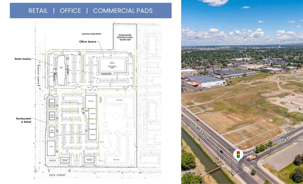 2095 S Holmes Ave, Idaho Falls, ID en alquiler - Plano del sitio - Imagen 2 de 4