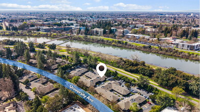 755-797 University Ave, Sacramento, CA - VISTA AÉREA  vista de mapa