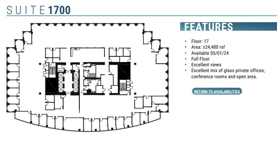 1111 Broadway, Oakland, CA en alquiler Plano de la planta- Imagen 1 de 1