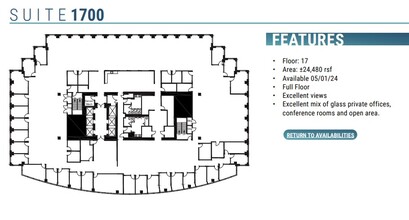 1111 Broadway, Oakland, CA en alquiler Plano de la planta- Imagen 1 de 1