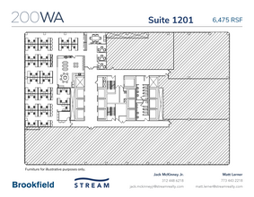 200 W Adams St, Chicago, IL en alquiler Plano de la planta- Imagen 1 de 1