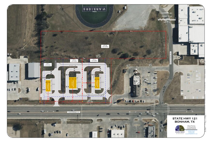 1940 N. State Highway, Bonham, TX en alquiler - Plano del sitio - Imagen 2 de 2