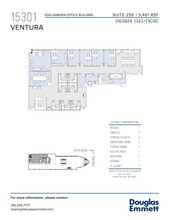 15301 Ventura Blvd, Sherman Oaks, CA en alquiler Plano de la planta- Imagen 1 de 1