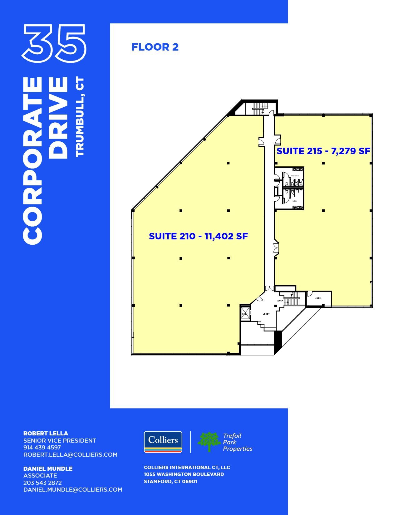 35 Corporate Dr, Trumbull, CT en alquiler Plano de la planta- Imagen 1 de 1