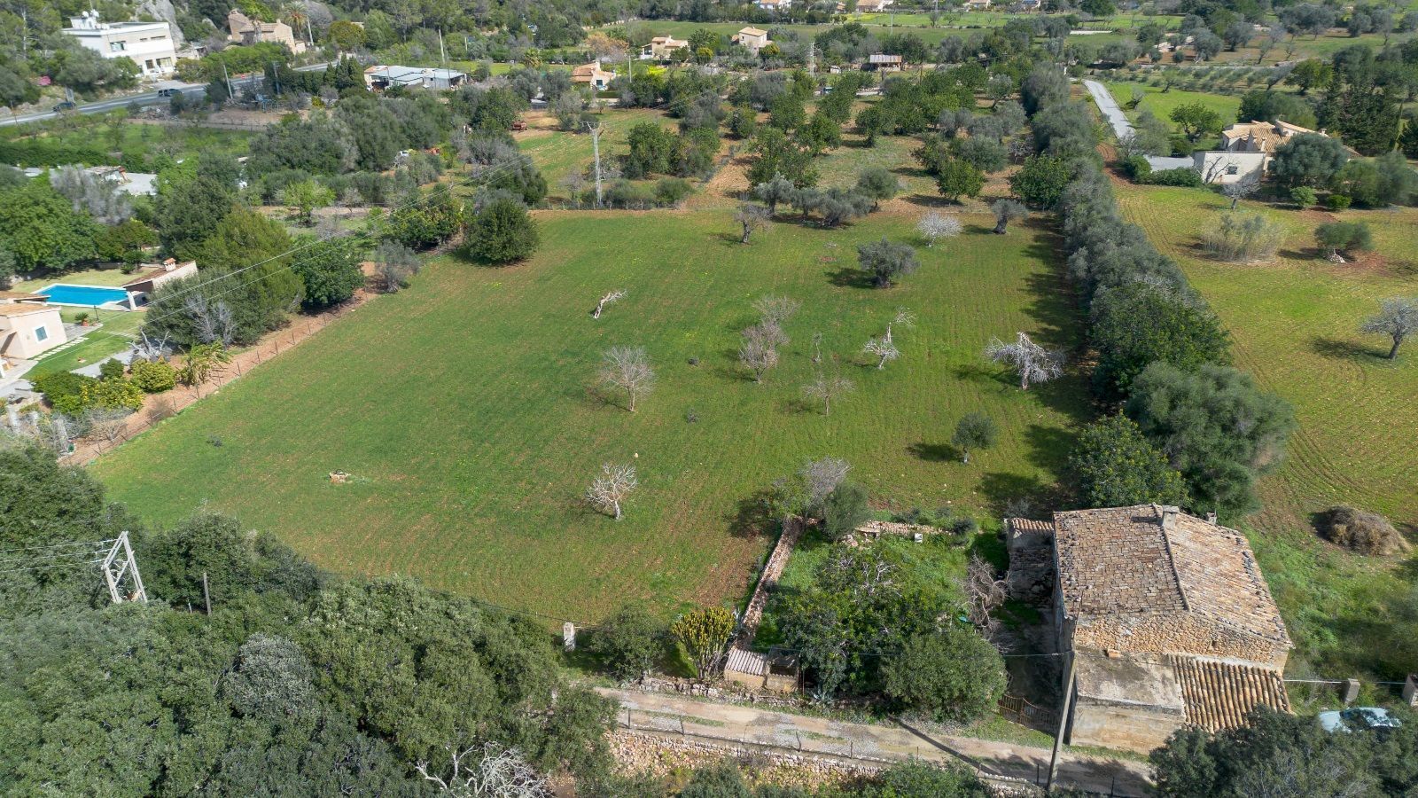 Terreno en Pollença en venta Vista aérea- Imagen 1 de 47