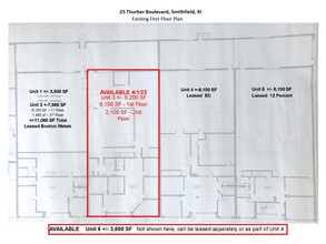 25 Thurber Blvd, Smithfield, RI en alquiler Plano de la planta- Imagen 2 de 2