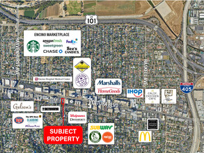 16218 Ventura Blvd, Encino, CA - VISTA AÉREA  vista de mapa