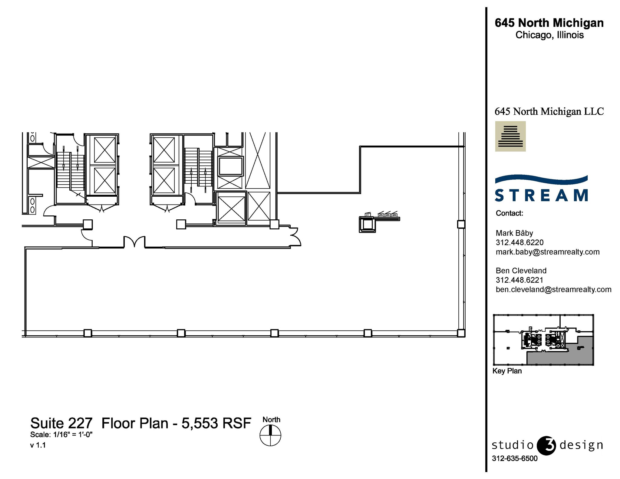 645 N Michigan Ave, Chicago, IL en alquiler Plano de la planta- Imagen 1 de 1