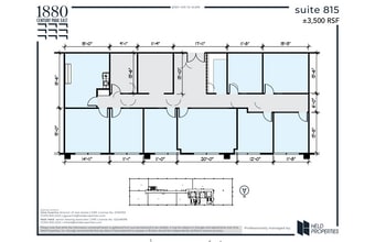 1880 Century Park E, Los Angeles, CA en alquiler Plano de la planta- Imagen 2 de 3