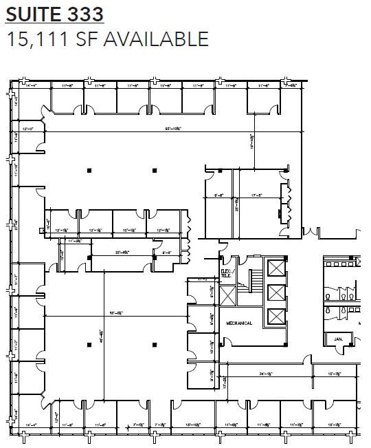 1111 E Touhy Ave, Des Plaines, IL en alquiler Plano de la planta- Imagen 1 de 1