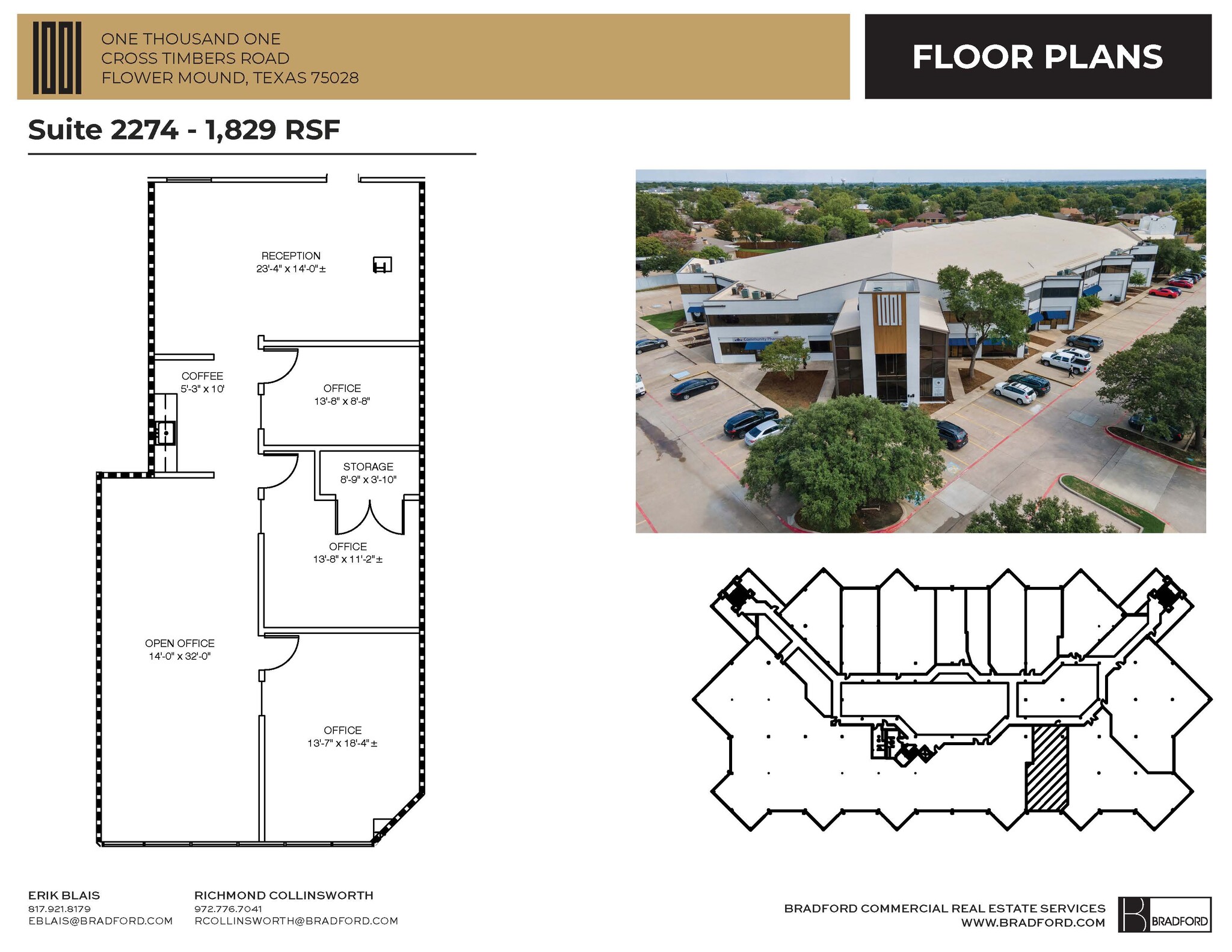 1001 Cross Timbers Rd, Flower Mound, TX en alquiler Plano de la planta- Imagen 1 de 4