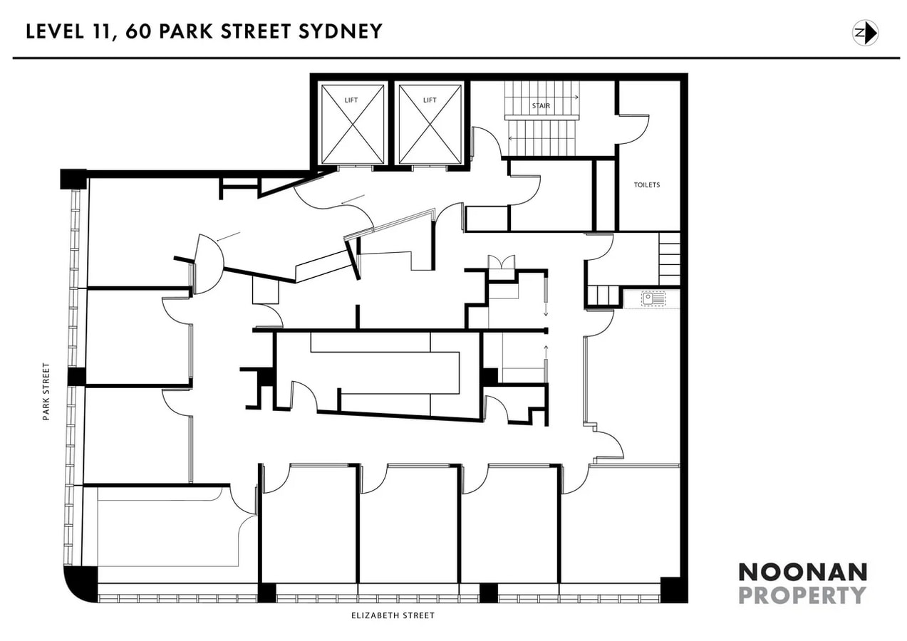 60 Park St, Sydney, NSW 2000 - Unidad 11 - - Plano de la planta - Image 2 of 5