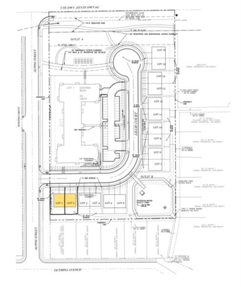 2402-2466 Lillie Ct, Longmont, CO en venta - Plano de solar - Imagen 3 de 9