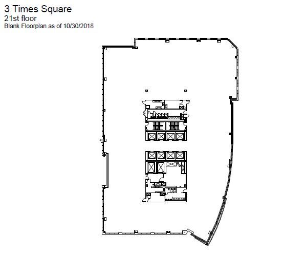 3 Times Sq, New York, NY en alquiler Plano de la planta- Imagen 1 de 1