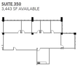 1111 Plaza Dr, Schaumburg, IL en alquiler Plano de la planta- Imagen 1 de 2