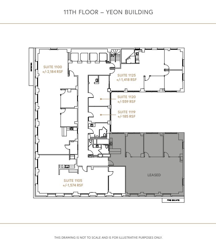 522 SW 5th Ave, Portland, OR en alquiler Plano de la planta- Imagen 1 de 1