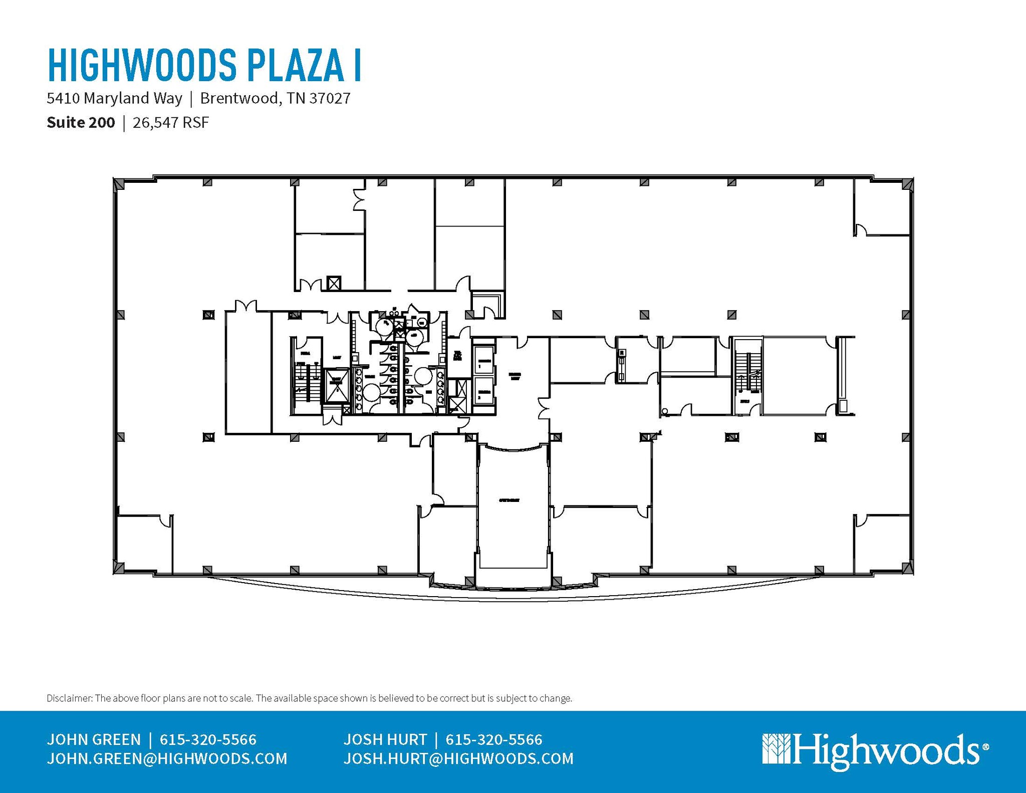 5410 Maryland Way, Brentwood, TN en alquiler Plano de la planta- Imagen 1 de 10