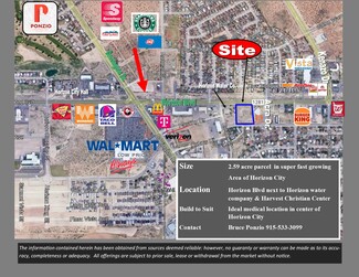 Más detalles para 14120 Horizon Blvd, Horizon City, TX - Terrenos en venta