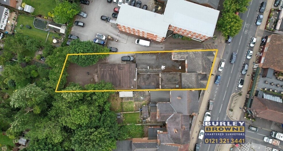 80-82 Boldmere Rd, Sutton Coldfield en venta - Vista aérea - Imagen 3 de 11