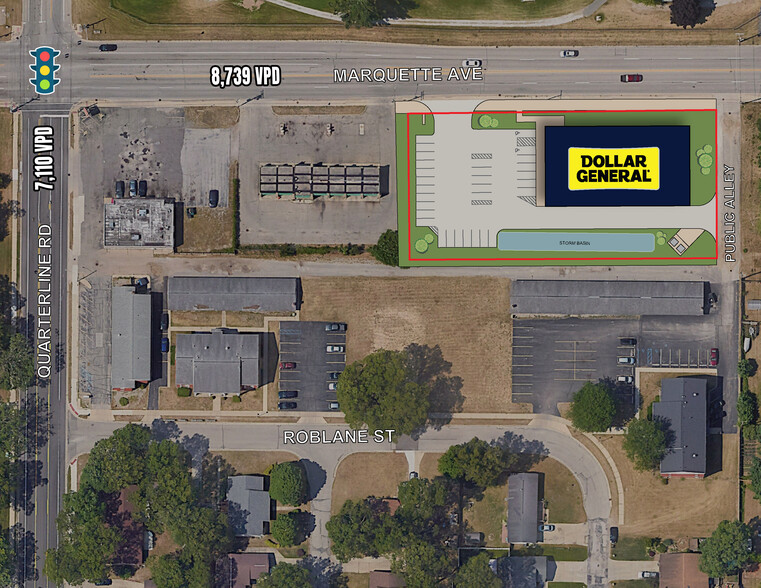 2055 Marquette Ave, Muskegon, MI en venta - Plano del sitio - Imagen 2 de 6