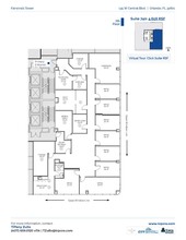 135 W Central Blvd, Orlando, FL en alquiler Plano de la planta- Imagen 1 de 1