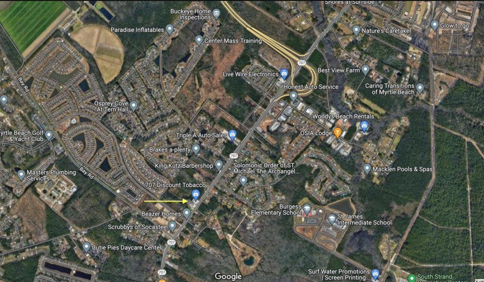 0 Highway 707, Myrtle Beach, SC en venta - Foto del edificio - Imagen 2 de 4