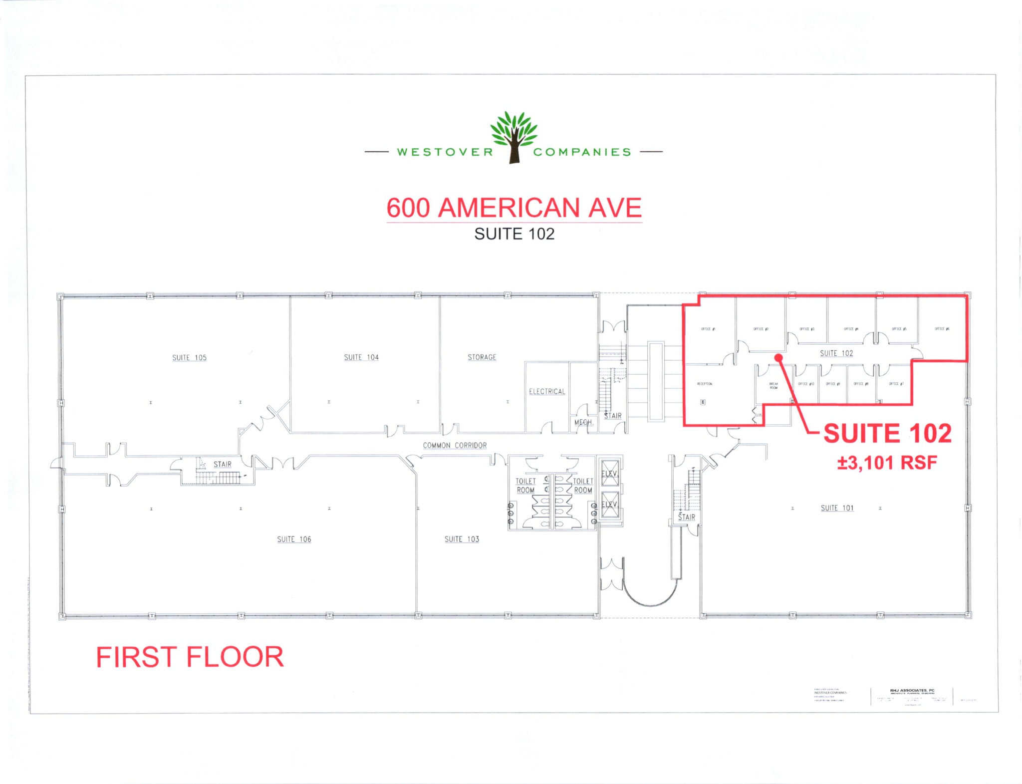 660 American Ave, King Of Prussia, PA en alquiler Plano del sitio- Imagen 1 de 1