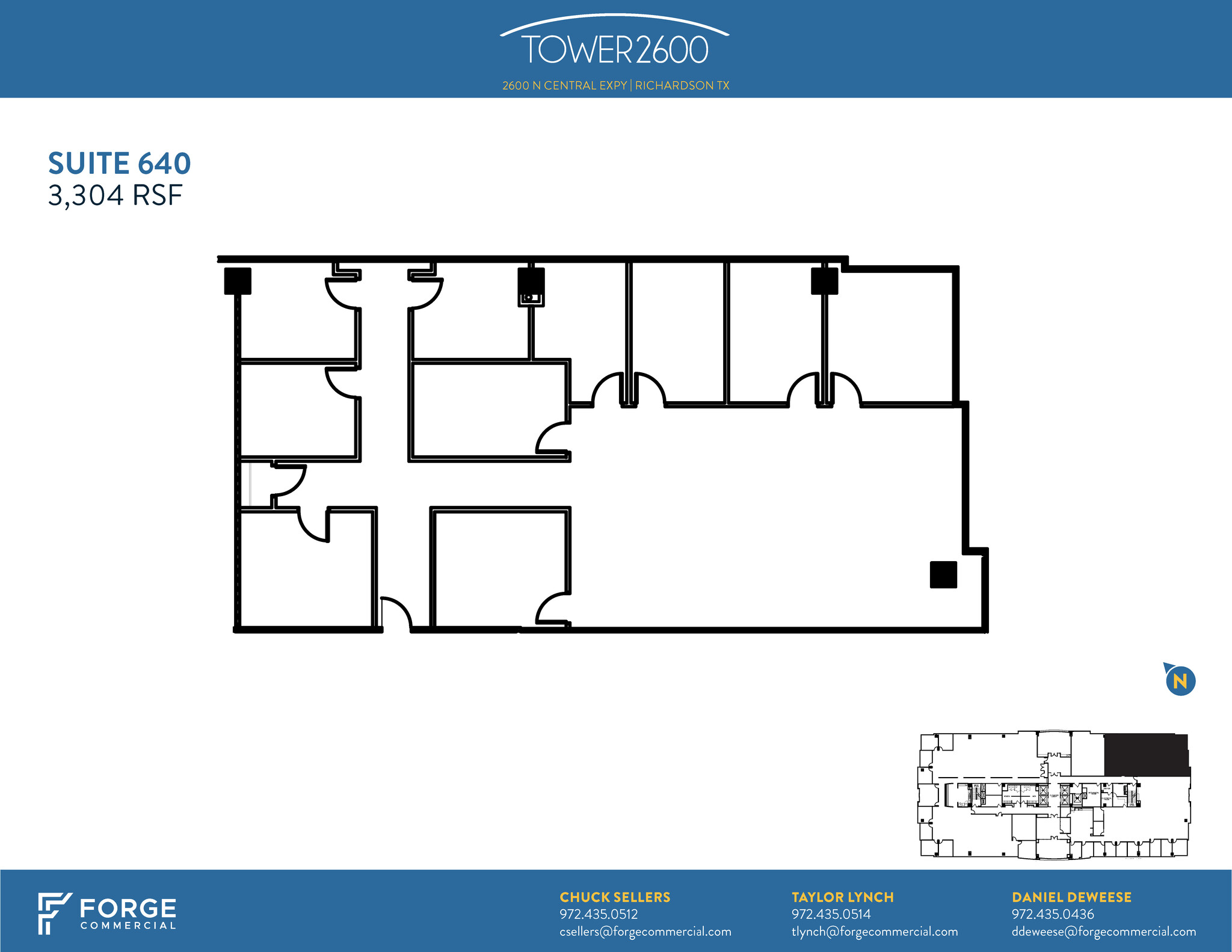 2600 N Central Expy, Richardson, TX en alquiler Plano de la planta- Imagen 1 de 1