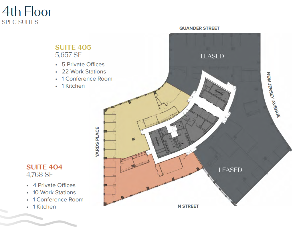 1275 New Jersey Ave SE, Washington, DC en alquiler Plano de la planta- Imagen 1 de 1