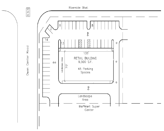 SEC W Riverside Blvd & Owen Center Rd, Rockford, IL en alquiler - Plano del sitio - Imagen 2 de 2