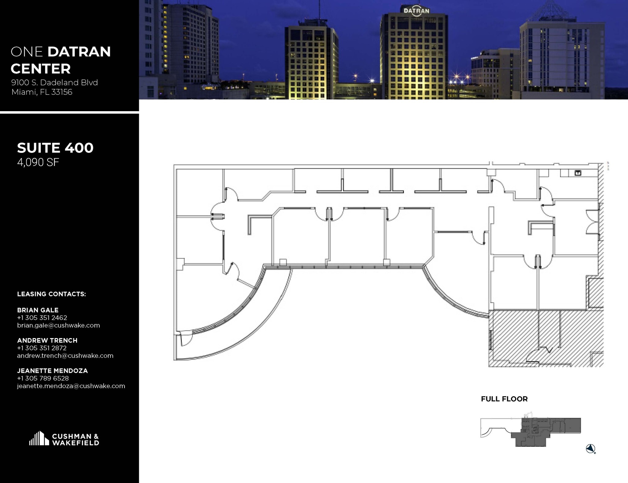 9130 S Dadeland Blvd, Miami, FL en alquiler Plano de la planta- Imagen 1 de 1