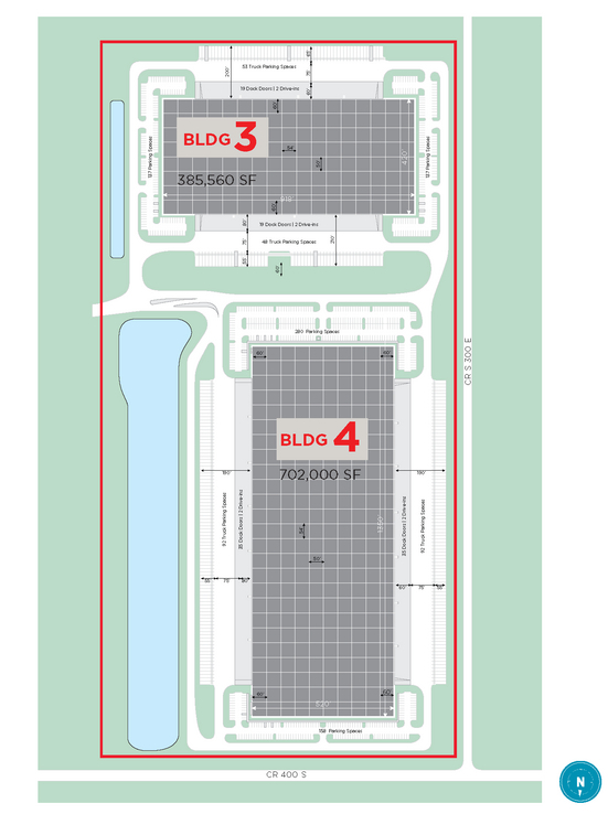 Hub I -65 Building 4, Lebanon, IN en alquiler Plano del sitio- Imagen 1 de 2