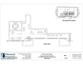 180 Varick St, New York, NY en alquiler Plano del sitio- Imagen 1 de 1