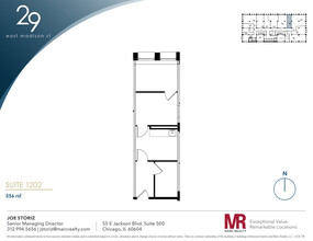 29 E Madison St, Chicago, IL en alquiler Plano de la planta- Imagen 1 de 1