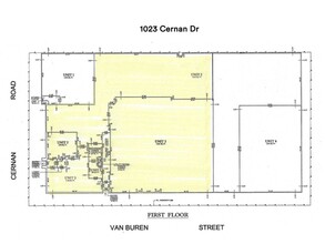 1023 Cernan Dr, Bellwood, IL en alquiler Plano de la planta- Imagen 1 de 5