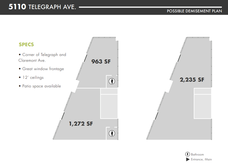 5110 Telegraph Ave, Oakland, CA en alquiler - Foto del edificio - Imagen 3 de 7