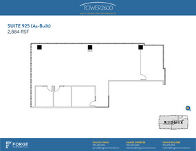 2600 N Central Expy, Richardson, TX en alquiler Plano de la planta- Imagen 1 de 2